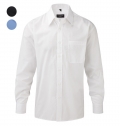 CAMISA POPELINE HOMEM MANGA COMPRIDA 110G - 65% POLIST