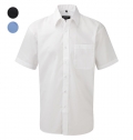 CAMISA POPELINE HOMEM MANGA CURTA 110G - 65% POLISTER/