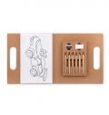 FOLDER2 GO Conjunto 6 lpis para colorir