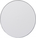 Base para copos redonda com material de pneus Brite-Mat