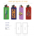 BIC 3D LIGHTER CASE