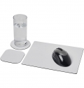 Conjunto de tapete para rato e base para copos 'Brite-Mat'