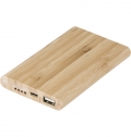 Power bank de bambu Ruby