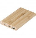 POWER BANK DE BAMBU RUBY