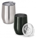 RONDE. Copo de viagem em ao inoxidvel 400 mL