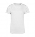 T-SHIRT B&C #ORGANIC E150 WOMEN 150G - BRANCO