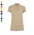 POLO SENHORA NOBBY MANGA CURTA 210 g/m2 CORES