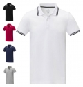 Polo de manga curta com friso para homem 'Amarago'