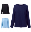 Blusa em crepe da China Roma