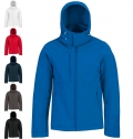 Casaco softshell de homem  com capuz