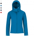Casaco softshell de senhora com capuz