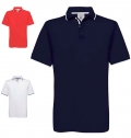 Polo piqu Safran sport