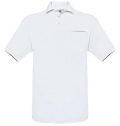 Polo piqu Safran com bolso