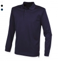Polo Coolplus de manga comprida