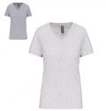 T-shirt BIO150IC de senhora decote V