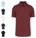 Camisa de manga curta com Stretch