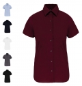 Camisa de senhora manga curta com Stretch