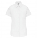 Camisa de senhora manga curta em Oxford tratamento fcil
