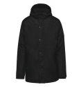 Parka com capuz amovvel
