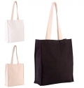 Saco de compras com fole