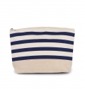 Bolsa para acessrios com padro de marinheiro