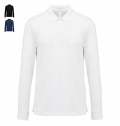 Polo de manga comprida Cool Plus de adulto