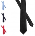 Gravata de seda em twill de homem