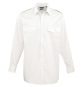 Camisa piloto de manga comprida