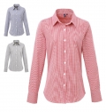 CAMISA DE SENHORA COM MICROQUADRADOS VICHY