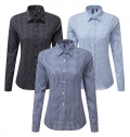Camisa vichy com quadrados grandes