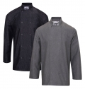 Jaleca Denim de chef de cozinha