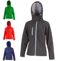 CASACO SOFTSHELL DE SENHORA COM CAPUZ TX PERFORMANCE