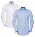 Camisa de manga comprida Herringbone