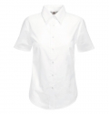 CAMISA OXFORD DE SENHORA DE MANGA CURTA (65-000-0)