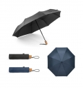 RIVER. Guarda-chuva em polister reciclado (100% rPET) 190T pongee dobrvel com abertura e fecho automticos