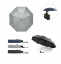CIMONE. Guarda-chuva em polister reciclado (100% rPET) 190T pongee dobrvel com abertura automtica