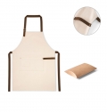 HOLM. Avental em 100% algodo canvas (320 g/m) com detalhes em metal