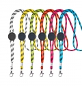 LANYARD TUBULAR EM RPET, AJUSTVEL