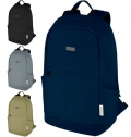 Mochila para porttil antirroubo de lona reciclada de 15,6 pol. GRS de 18L 'Joey'