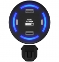 Carregador domstico com logtipo iluminado 'H11' 'SCX.design'