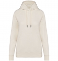 Sweatshirt raglan eco-responsvel com capuz de senhora