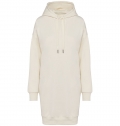 Vestido sweatshirt eco-responsvel com capuz de senhora
