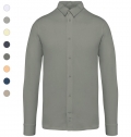 Camisa eco-responsvel em jersey de homem