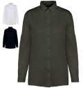 Camisa eco-responsvel em liocel de senhora