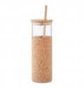 MOLUNGE Copo de vidro com manga 450 ml
