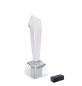 DIAWARD Trofu de cristal em caixa