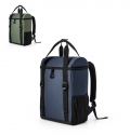 ROMA L. Mochila trmica almofadada em polister reciclado 600D ripstop 16 L