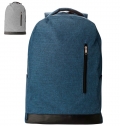 Mochila em polister rPET (600D) Celeste