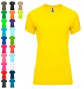 T-shirt de manga curta desportiva para mulher Bahrain