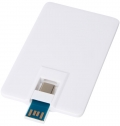 Unidade USB de 64 GB com Tipo-C e USB-A 3.0 'Duo slim'